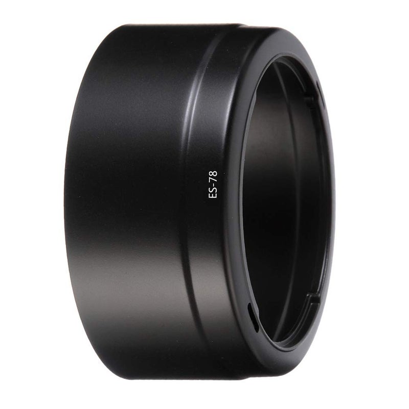 FocusFoto Bayonet Mount Lens Hood Shade Replacement for Canon ES-78 fit for Canon EF 50mm f/1.2L USM Camera Lens - Image 4